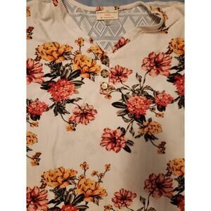Y2K Brooks Womens boho dress sz Medium Cottagecore